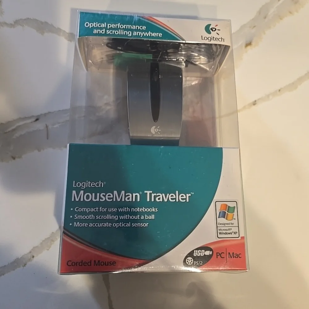 Logitech MouseMan Traveler Optical Mouse